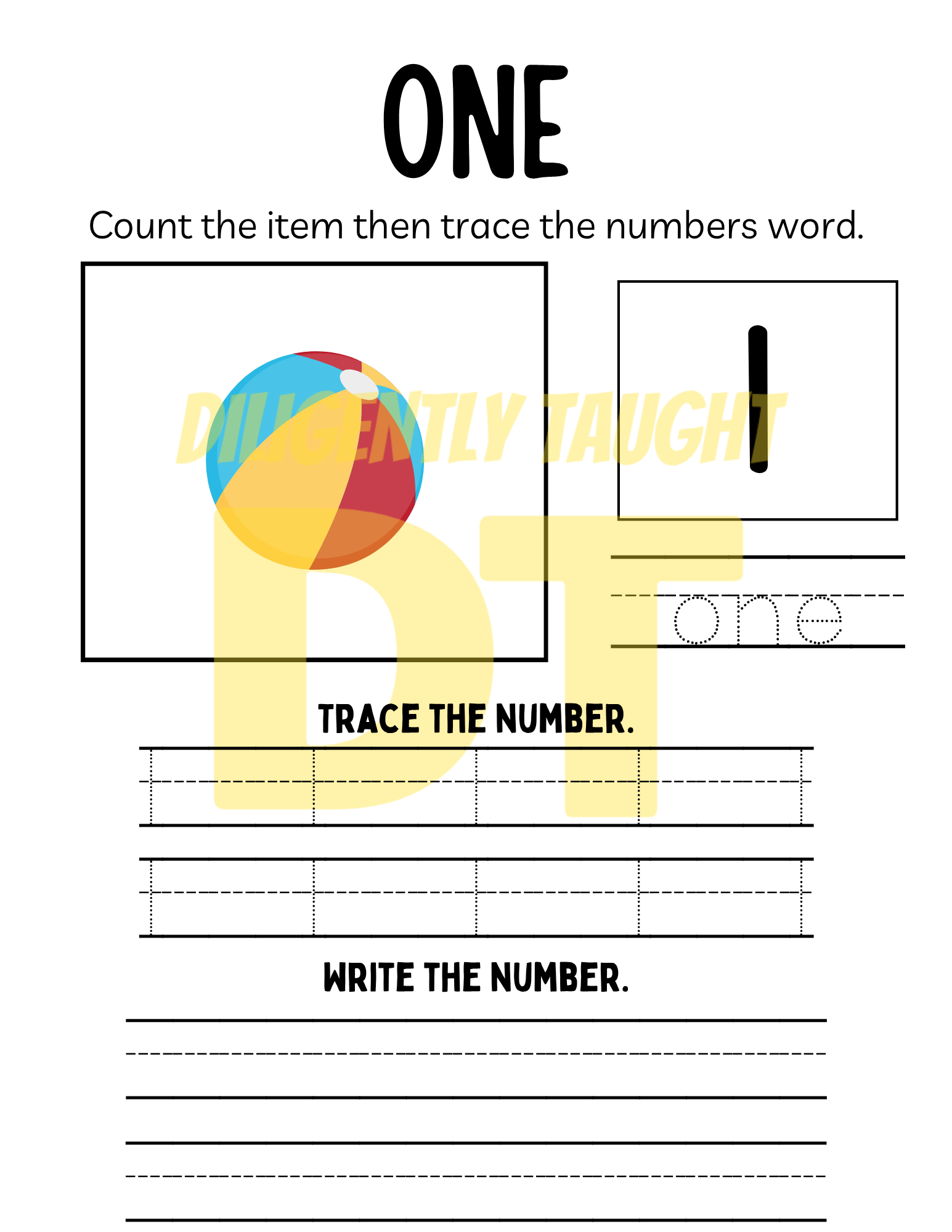 Numbers Workbook
