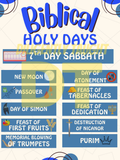 Biblical Holy Days Learning Handout
