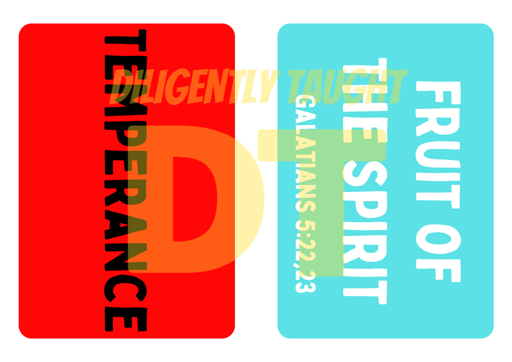 Fruit Of The Spirit Flashcards