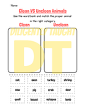 Clean VS Unclean Matching Worksheet - DIGITAL ONLY